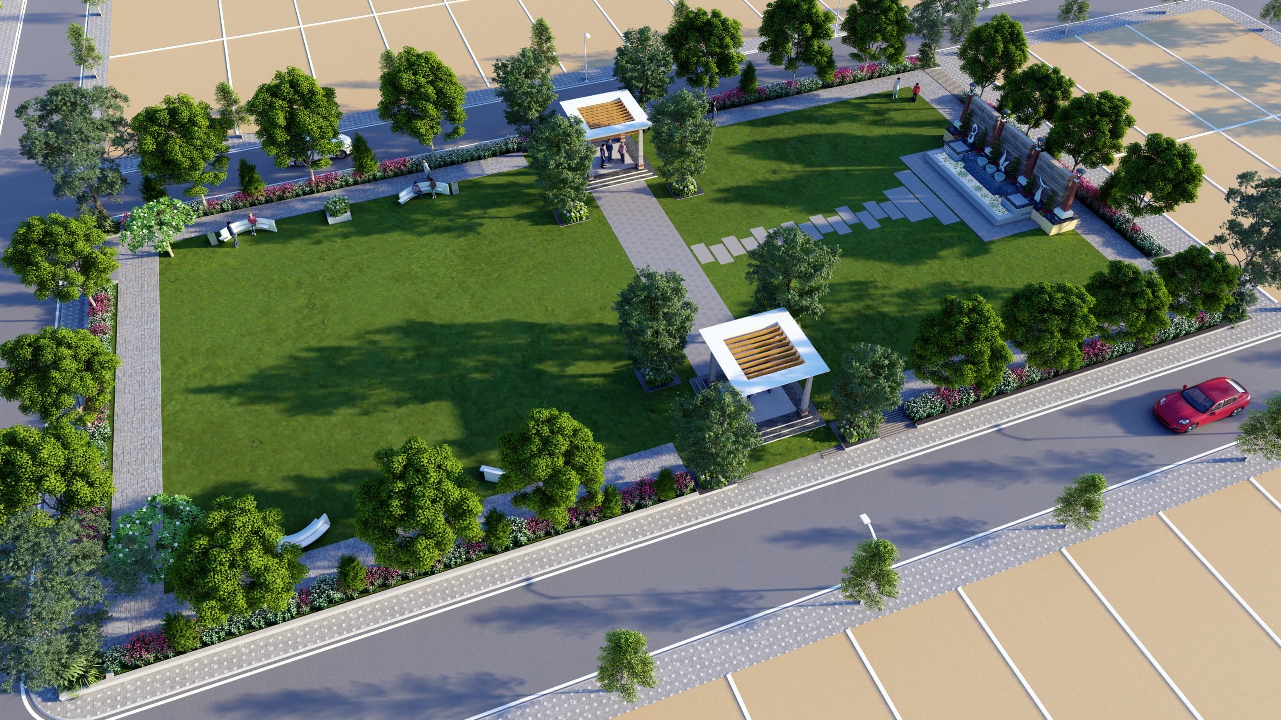 Boulevard garden
